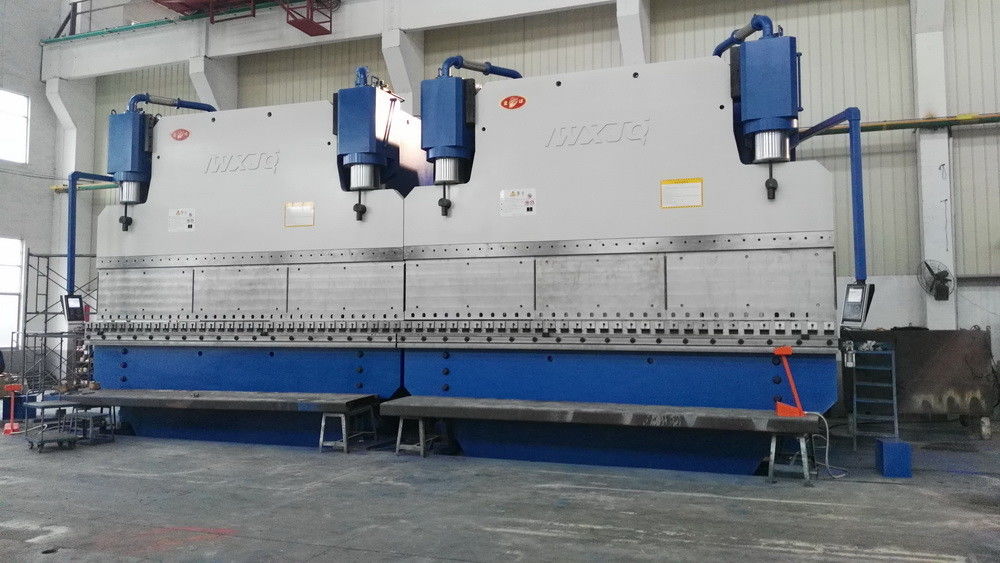 Maquinaria 1200 del freno de la prensa del CNC de Ton Force Hydraulic del material de la estructura de acero Q345