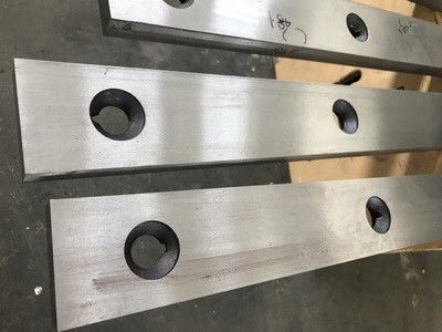 Altas cuchillas del esquileo del metal del acero inoxidable de la dureza 2000m m de largo con cuatro bordes