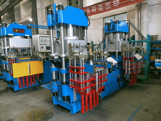 Compresión hidráulica de goma automática del silicón de Valcanizing de la prensa de planchar que moldea