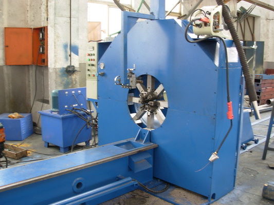 comprar Círculo poste ligero que hace máquina la soldadura continua circunferencial online manufacture