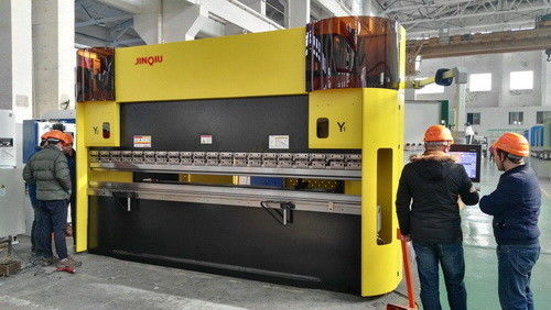 comprar Impulsión serva los 4000M Length de la bomba de la curva de la maquinaria del CNC de la hoja de la prensa de la máquina doble del freno online manufacture