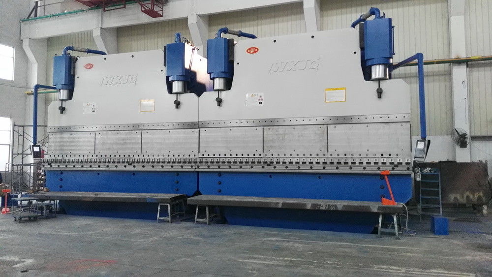 1600 toneladas de CNC hidráulico Tandem Prensa de freno Max. espesor de flexión 20 mm de acero suave