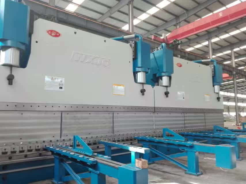 Automático 1300T CNC Tandem Freno de prensa hidráulica 415V/50Hz longitud de flexión 20 metros