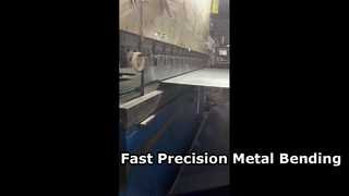 Prensa plegadora hidráulica CNC 160T producción diaria